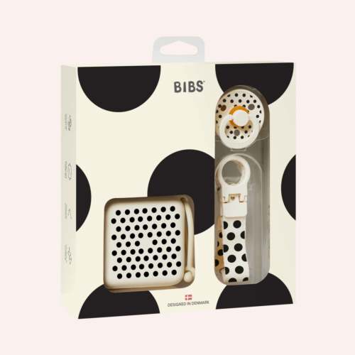 Studio Soothe & Go Gift Set - Polka Ivory/Black
