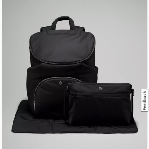 Lululemon New Parent Backpack 17L, Black