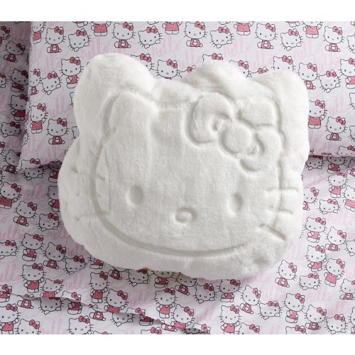 Hello Kitty® Magical Faux Fur Shaped Pillow