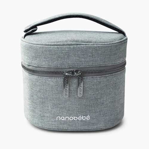 Nanobebe Deluxe Bottle Travel Cooler - Grey