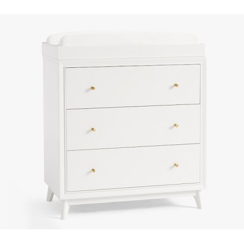 Sloan Dresser & Topper - Simply White