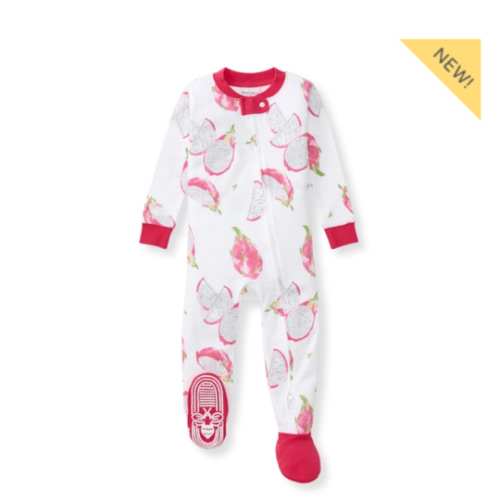 Dragon Fruit Organic Baby Girl Sleeper