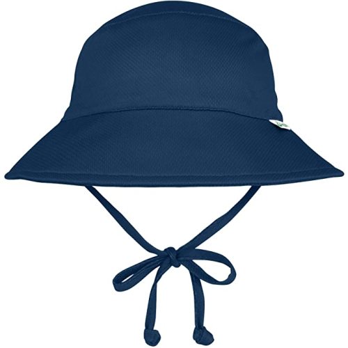 i play. by green sprouts Baby Breathable Swim & Sun Bucket Hat - Navy