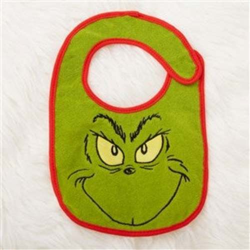 The Grinch Baby Bib