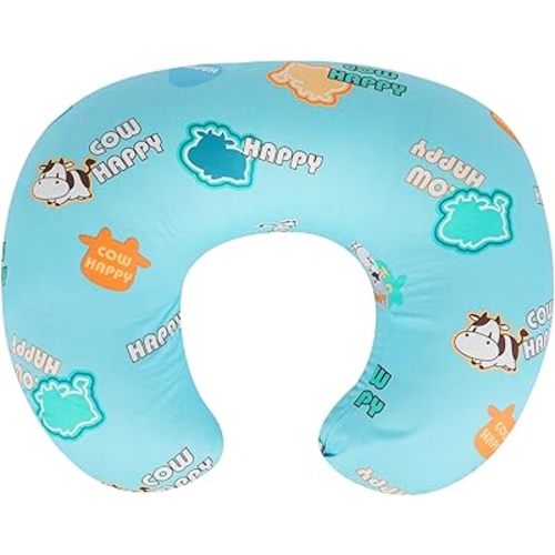 Nursing Pillow & Breastfeeding Pillow – Ergonomic C-Shape for Breastfeeding & Bottle Feeding, Standard Size Breathable with Washable Cover, Hypoallergenic,Tummy Time & Sitting Support (0-12Months)