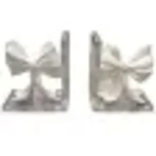 acrylic bow bookends