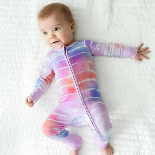 Pastel Tie Dye Dreams Zippy