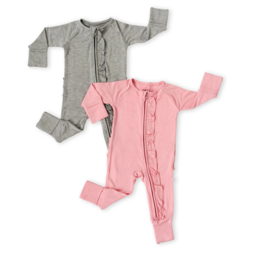 Solid Ruffle Zippy Two-Pack Gift Box - Little Sleepies