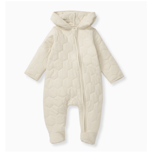 Organic Cotton Honeycomb Quilted Bunting – Burt's Bees Baby
