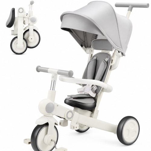 7-in-1 Toddler Trike with Push Handle – Daily Cadence