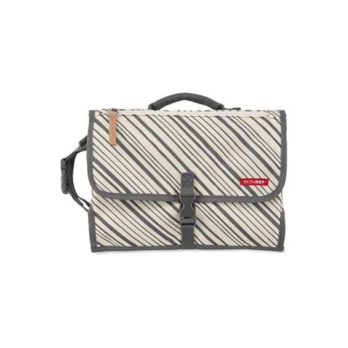 Skip Hop Portable Baby Changing Pad, Pronto, Graphite Stripe (Discontinued by Manufacturer)