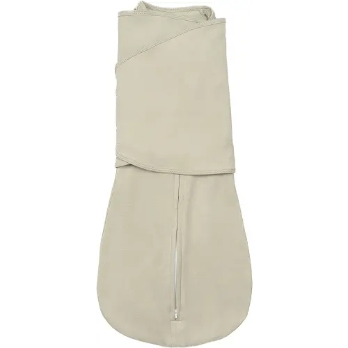 LullaBaby "Double Dream Swaddle: Exclusive Dual Wing Design, Pediatrician-Endorsed, Ultra-Soft Cotton, 0-2 Months, 6-14 lbs - Desert Sage