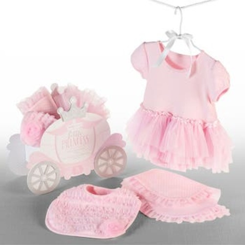 Little Princess 3-Piece Gift Set, 0-6M