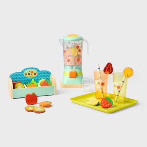 Smoothie Maker Play Set - Gigglescape™: Creative Toy Kitchen, Play Food, 28 Pieces, Ages 3+, Fine Motor Skills