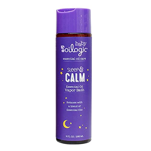 Oilogic Slumber and Sleep Essential Oil Vapor Bath for Babies and Toddlers - Naturally Relaxing Vapors From Essential Oils to Rest And Sleep Easy - 266ml (9 fl oz)