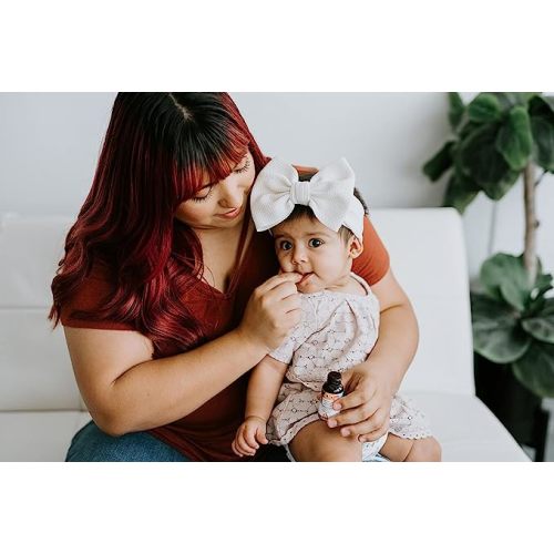 Teething Oil - 2 oz - 100% Natural, for Babies - Proprietary Blend Includes Chamomile, Sunflower, Peppermint, and Clove - Baby Teething Relief with No Added Chemicals (2 Ounce) - 2 Fl Oz (Pack of 1)