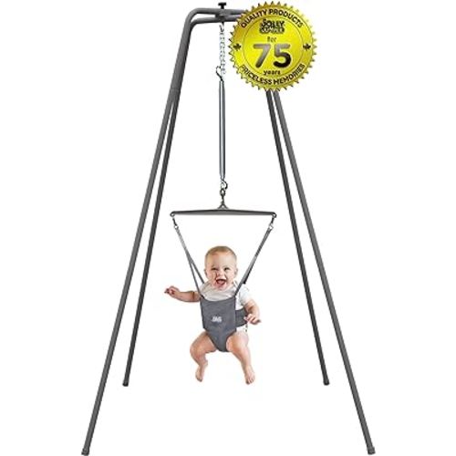 Jolly Jumper **Elite** The Original Jolly Jumper with Super Stand and Premium Spring. Trusted by Parents, Loved by Babies for Over 75 Years.