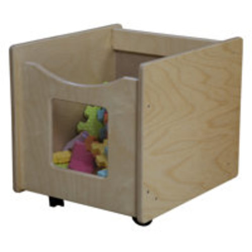 Rolling storage cube