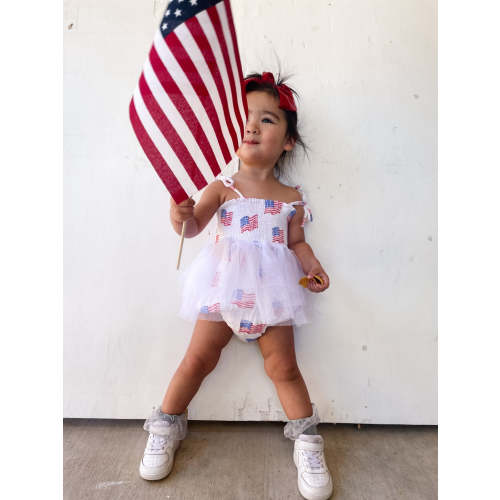 Muslin Tutu Bubble, American Flag