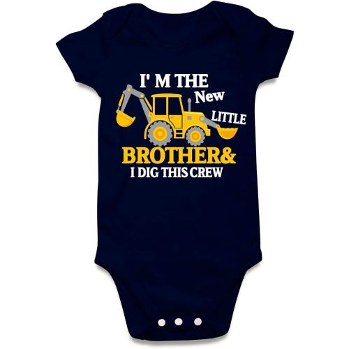 Unisex Baby Funny Saying Outfit Short and Long Sleeve Bodysuits Romper 0-18M