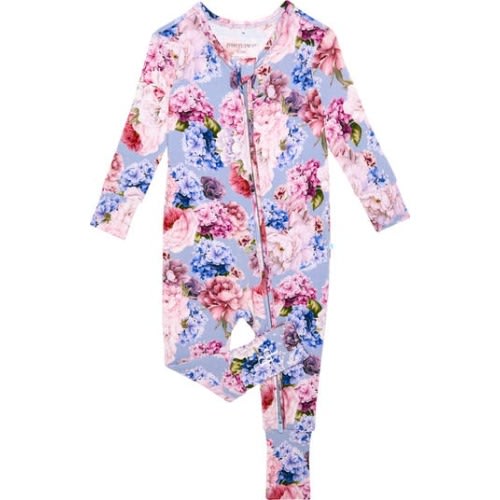 Annie Fitted Convertible Footie Pajamas, 3-6M