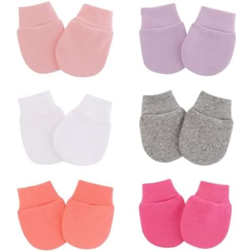 Baby Mittens No Scratch Mittens Infant Soft Gloves Mittens for 0-6 Months Boys Girls