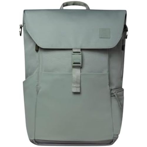 Huhu Diaper Bag Backpack – Large Baby Bag for Moms & Dads – Water-Resistant, Unisex Travel Kit for New Parents – Includes Changing Pad and 2 Organizer Pouches (Outdoorsy Sage)