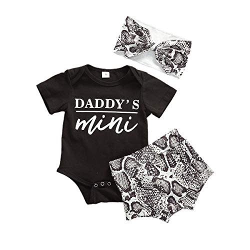 BeQeuewll Baby Girls Summer Outfits Short Sleeve Letter Romper with Baseball Print Skorts and Headband and Socks Set
