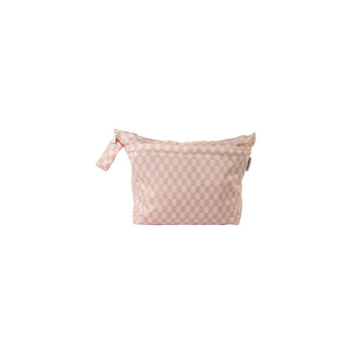 Loulou Lollipop Wet Dry Bag Pink Checkerboard