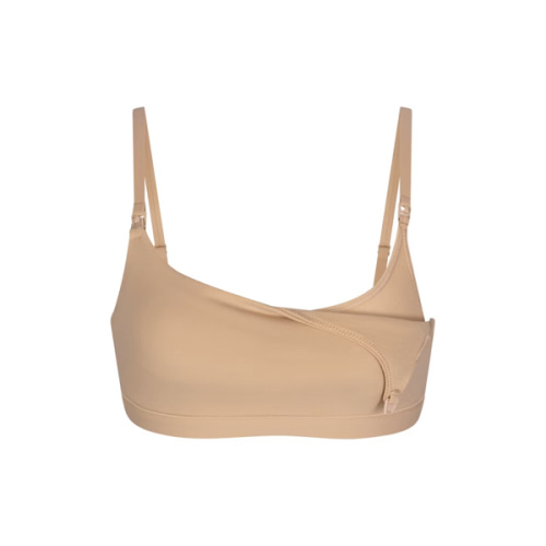 FITS EVERYBODY MATERNITY PUMPING SCOOP BRALETTE | CLAY - XL