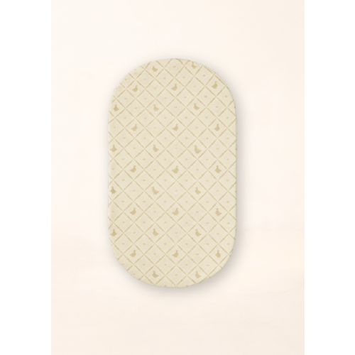 Butter Yellow Duck - Convertible Moses Basket Sheet & Extra Small Changing Pad Cover