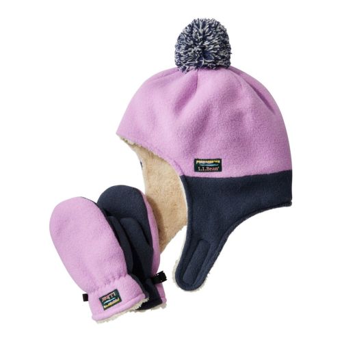 Infants' and Toddlers' Mountain Classic Fleece Hat and Mitten Set | Toddler & Baby at L.L.Bean