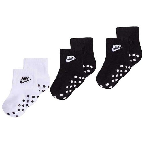 Nike Baby Boys' Mid Cut Quarter Gripper Socks