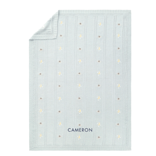 Dreamy Luxe Knit Baby Blanket