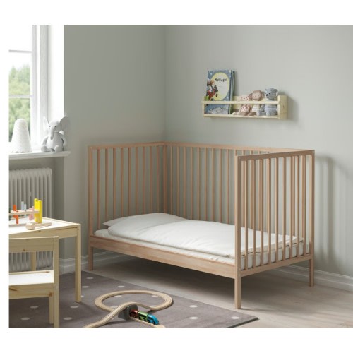 SNIGLAR
Crib, beech, 70x132 cm (27 1/2x52 ")