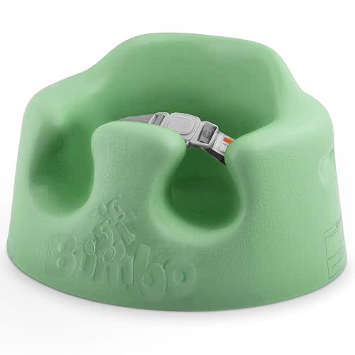 Bumbo Baby Floor Seat, Portable Infant Sit Up Activity and Eating Chair, Hemlock