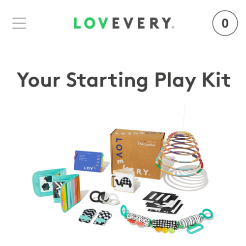 Love very | The Looker Play Kit | Weeks 0 - 12