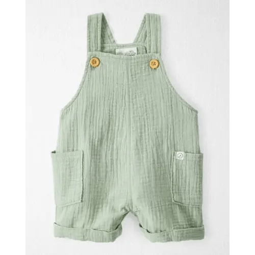 Baby Organic Cotton Gauze Shortalls - Little Planet | Carter's