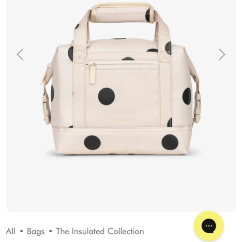 Insulated 8L Soft-Sided Cooler - polka Dot