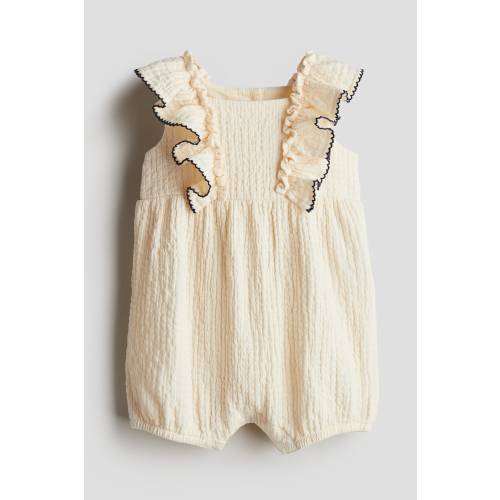 COTTON MUSLIN ROMPER SUIT