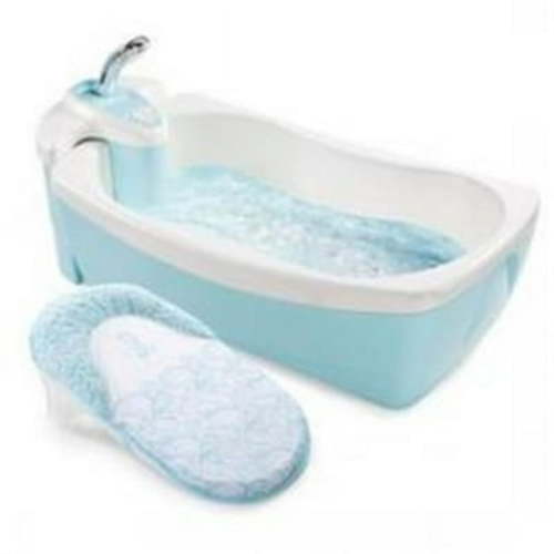 Summer Infant 18863 Lil Luxuries Whirlpool Bubbling Spa & Shower, Blue