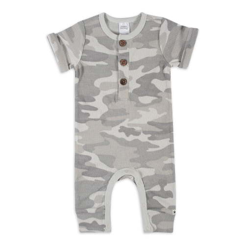 Modern Moments by Gerber Baby Boys Long Leg Romper, (0-3 Months - 24 Months)