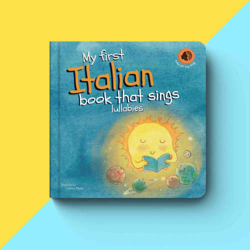 My first Italian book that sings lullabies – Lufi & Friends