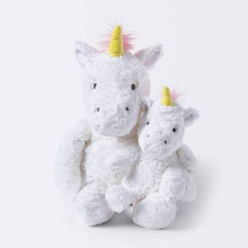 Unicorn Plush Animal With Mini Plush - 2pk - Cloud Island™
