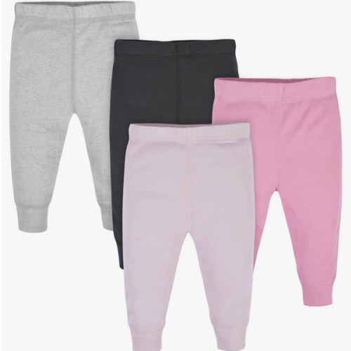 Amazon.com: Gerber Baby Girls Multi-Pack Active Pants Set, pink/black/gray, 3-6 Months: Clothing, Shoes & Jewelry