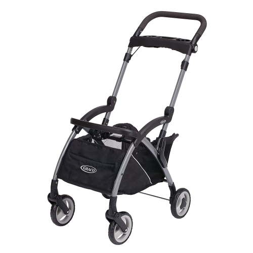 Graco Snugrider Elite Infant Car Seat Frame and Baby Stroller, Black, 15.77 lb.