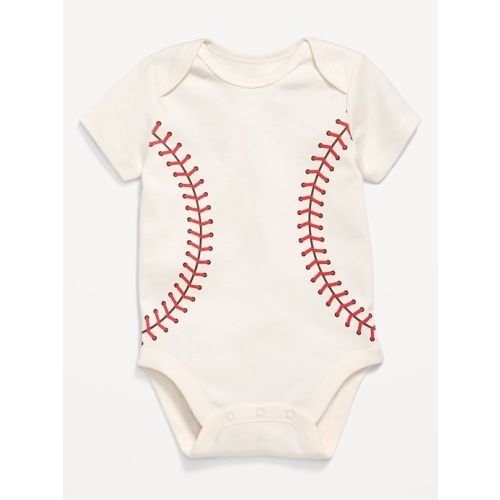 Unisex Short-Sleeve Bodysuit for Baby