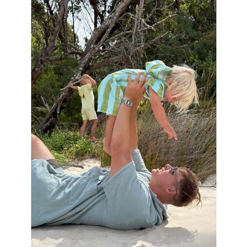 Baby Jumpsuit Towel STRIPE