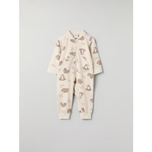 BEAR YOGA GOTS ROMPER 6-9 MONTHS