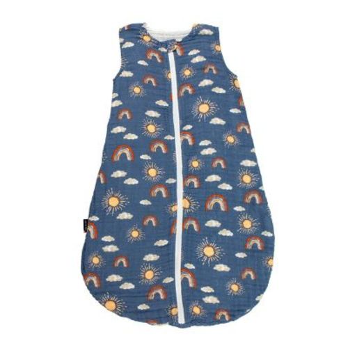 Bebe Au Lait Muslin Bedtime Swaddle Wrap - 6-12 Months Hello Sunshine